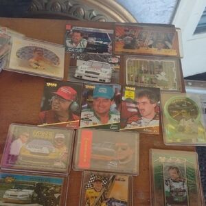Vintage Racing Trading Cards Collection
